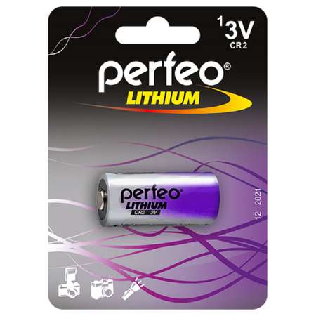 Батарейки Perfeo Lithium литиевые CR2 1 штука