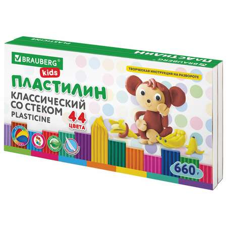Пластилин Brauberg