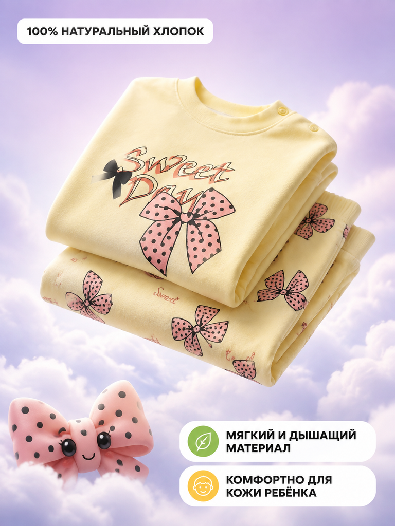 Пижама Bambooland Pajamas_bantik - фото 3
