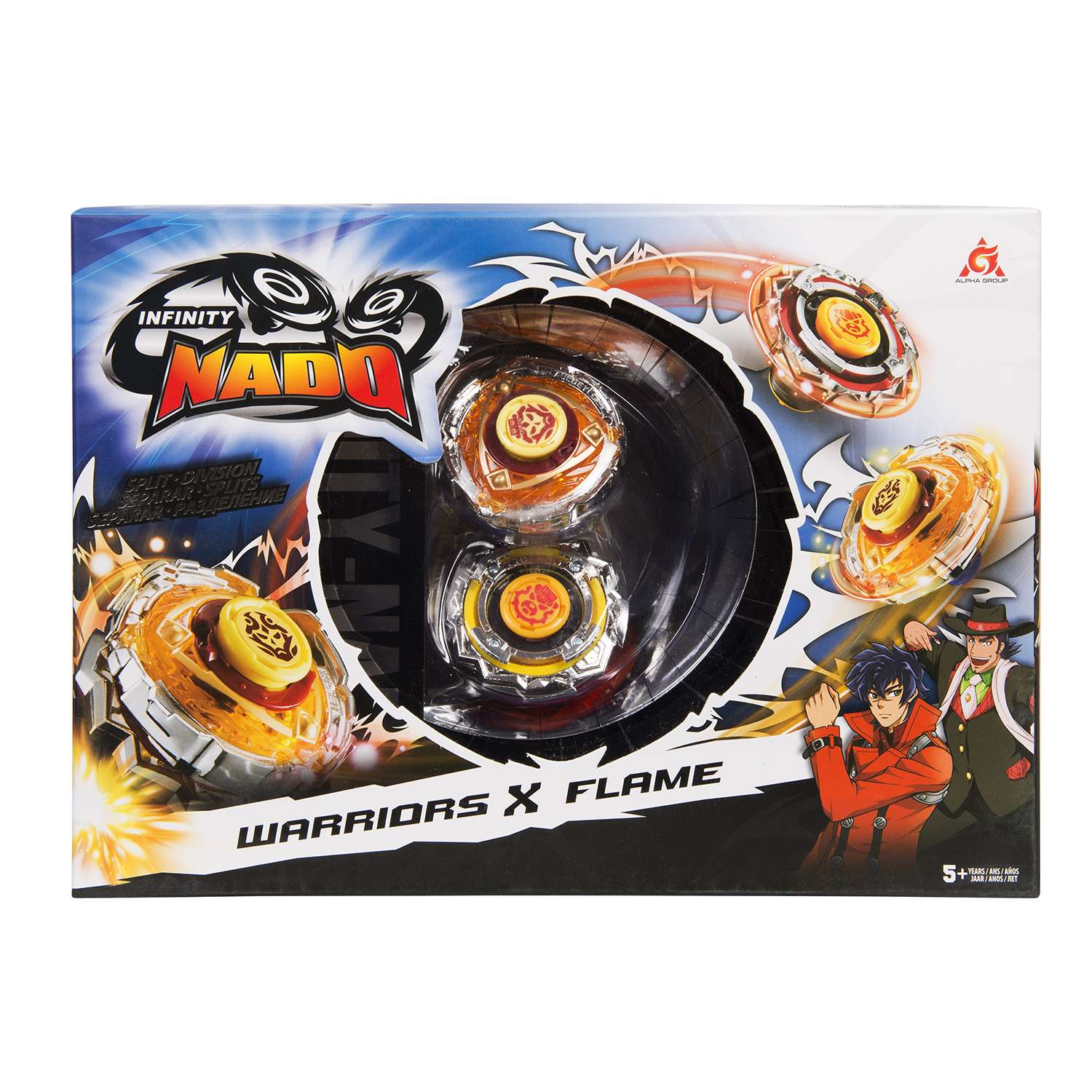 Игровой набор Infinity Nado Warriors and Blast Flame Сплит - фото 3
