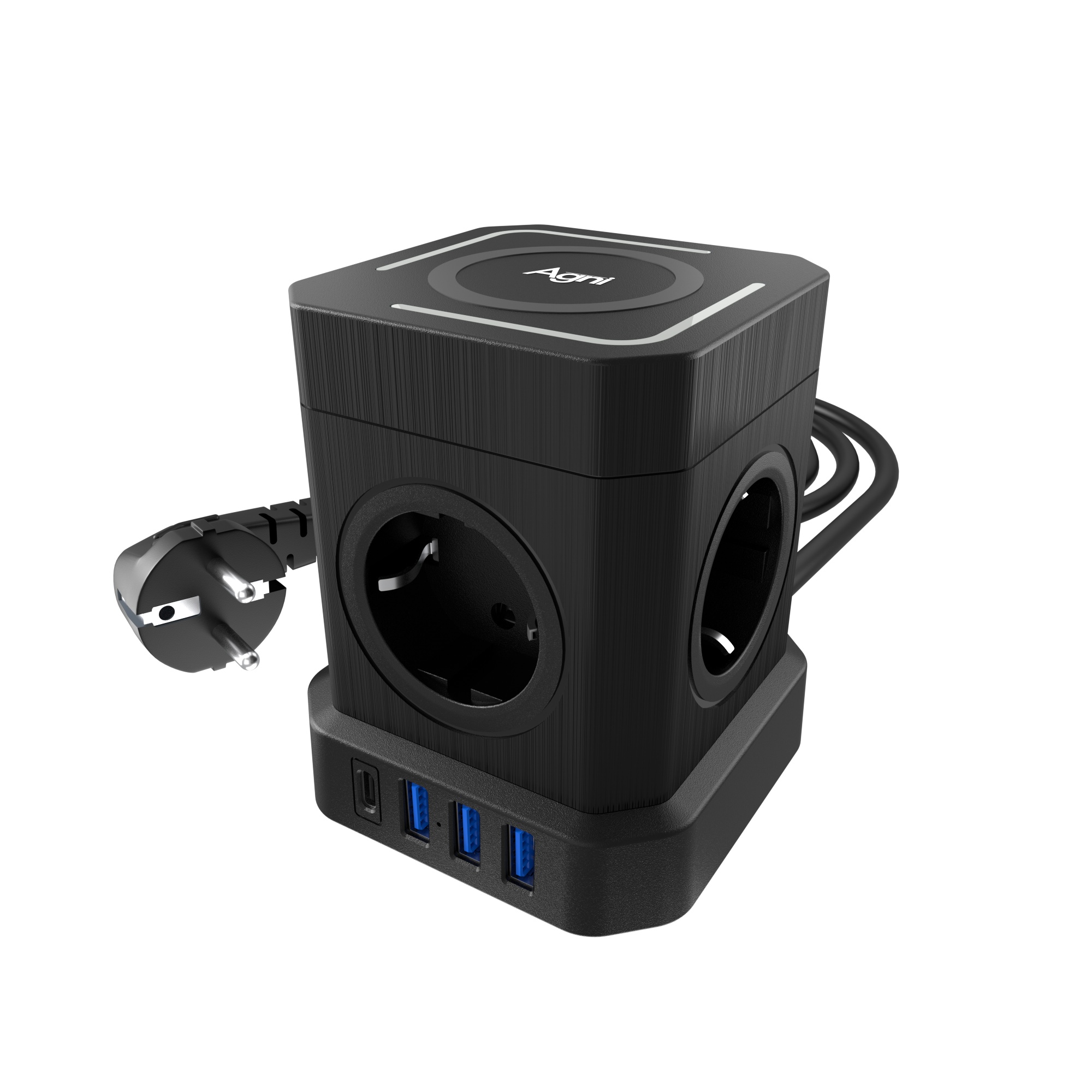 Сетевой фильтр AGNI TP-VE4U5E-C-W - фото 6