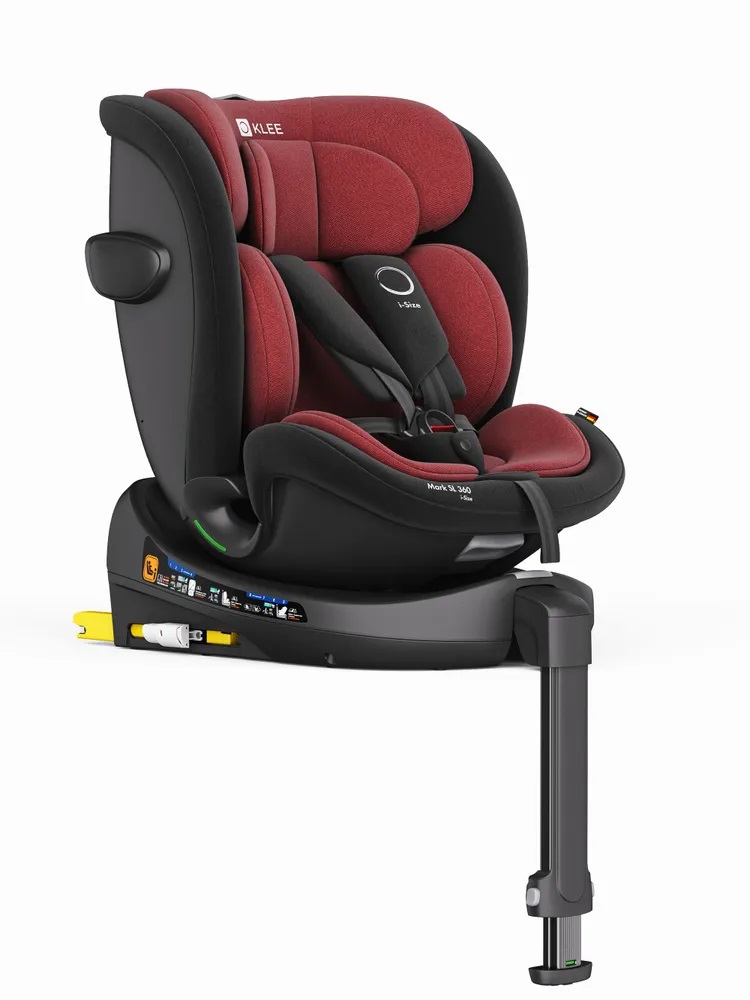 Автокресло KLEE Mark SL Isofix 0+/1/2/3 (0-36 кг) красный - фото 3