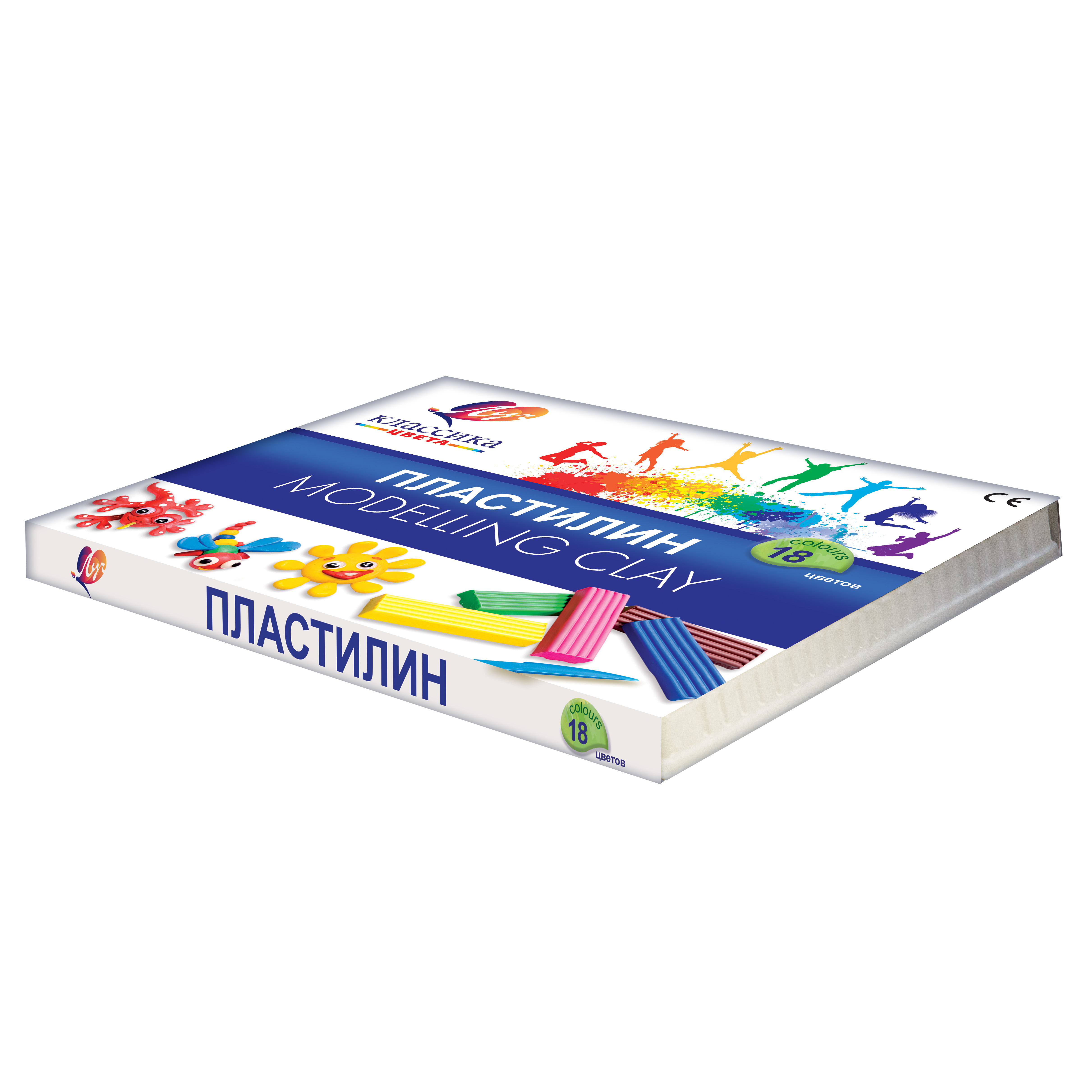 Пластилин Луч 18 цв. - фото 7