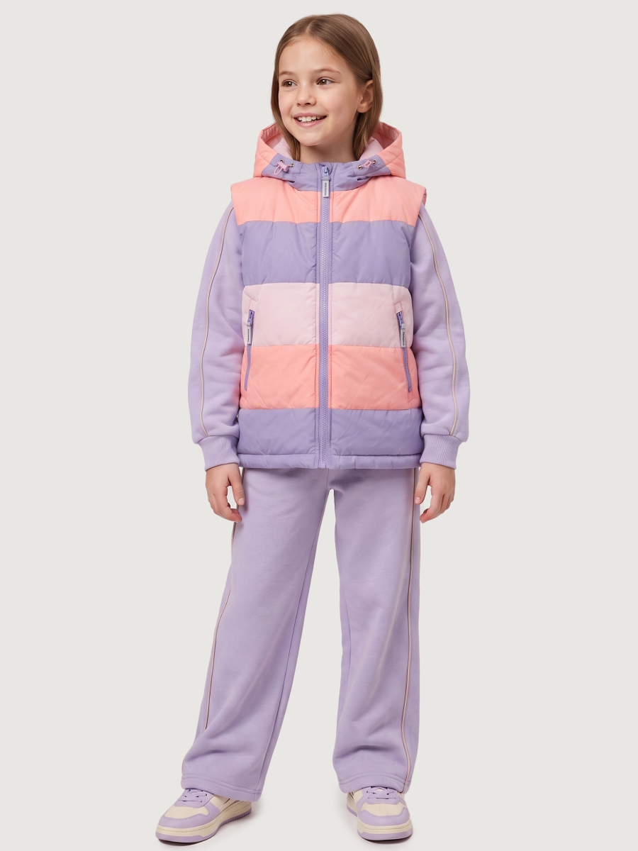 Жилет NIKASTYLE 9м7224 персик/пудра - фото 3