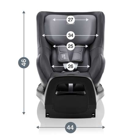 Автокресло Britax Roemer Dualfix Pro Midnight Grey Isofix 0+/1 (0-18 кг)