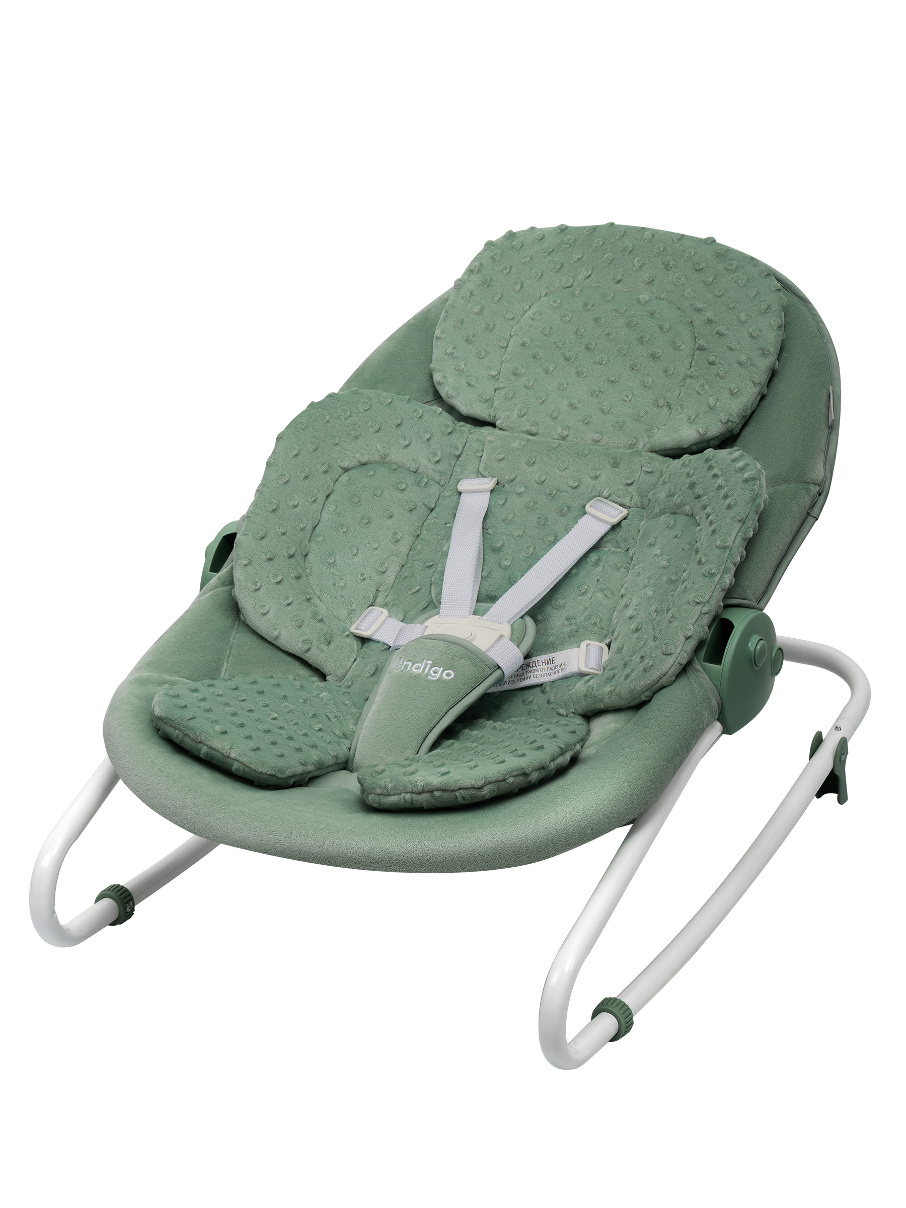 Качели Indigo Fresh зеленый-серый - фото 20