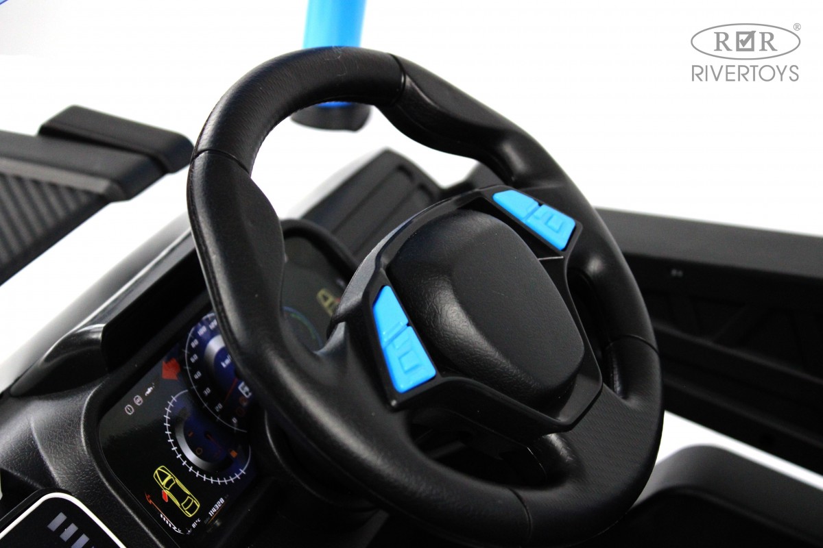 Электромобиль RIVERTOYS F888FF-A-BLUE С пультом ДУ - фото 2