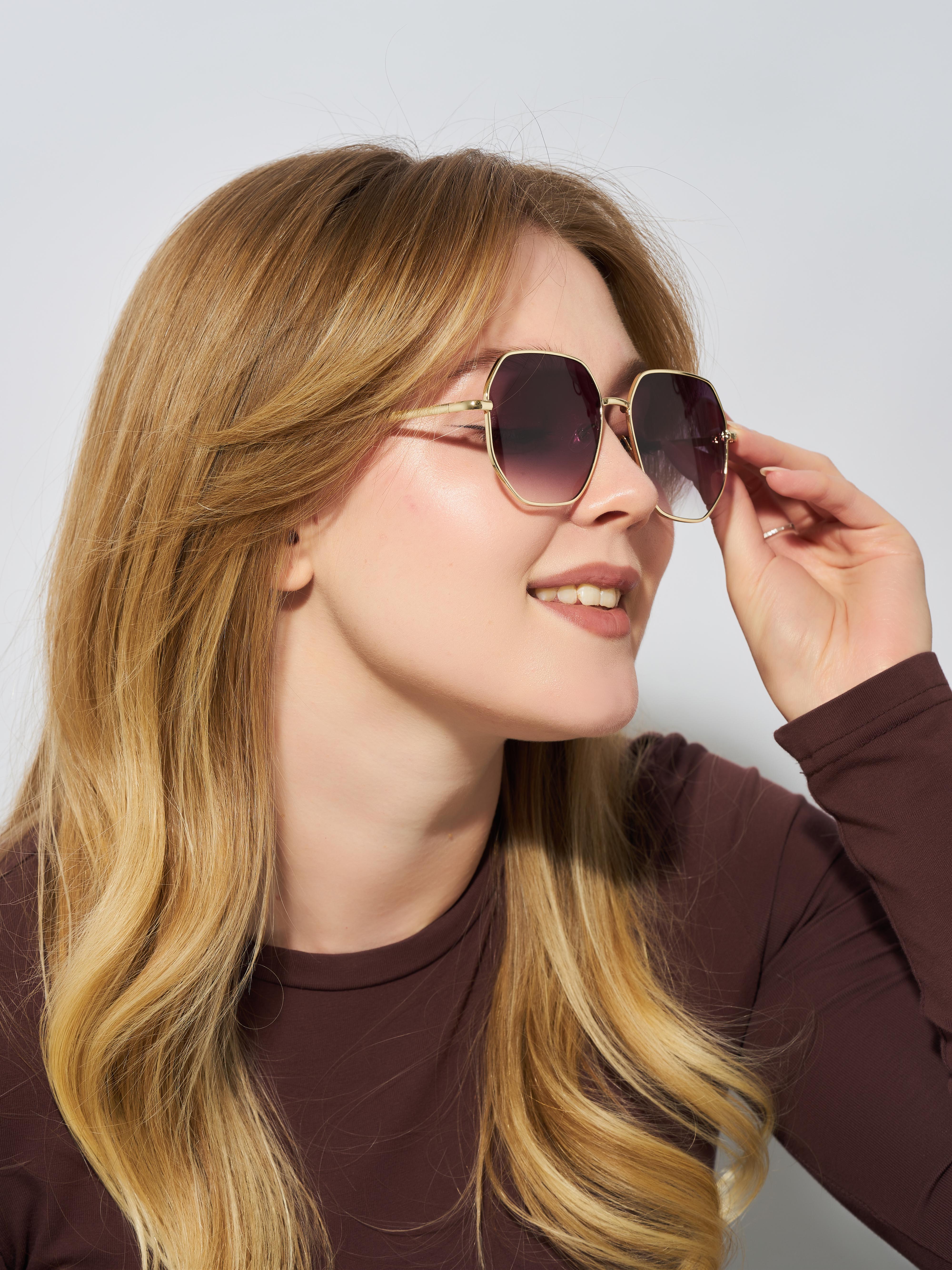 Солнцезащитные очки SUNNY GLASS O00011-1 - фото 4