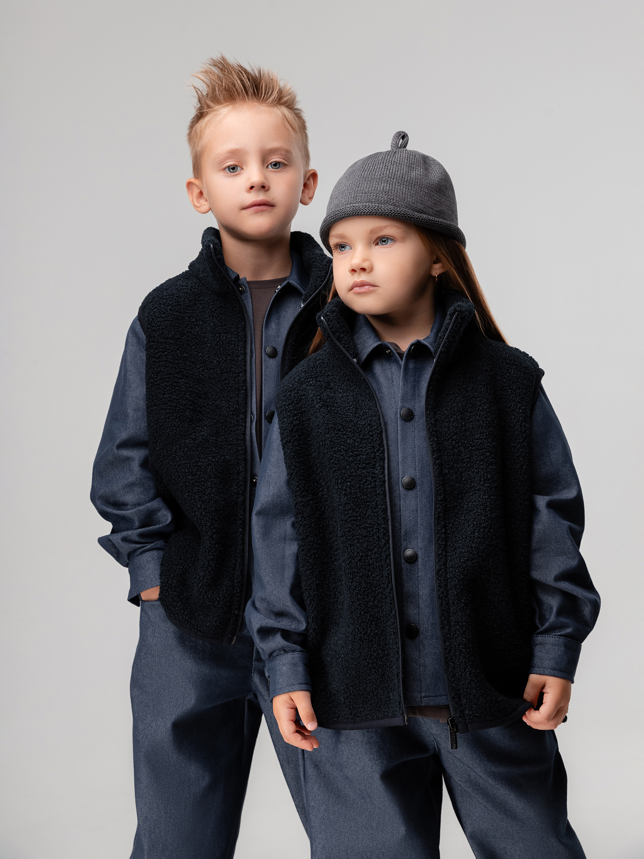 Жилет Bodo 14-86MU_темно-синий - фото 3