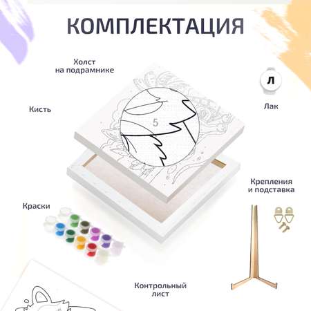 Картина по номерам LORI(колорит) Дракоша