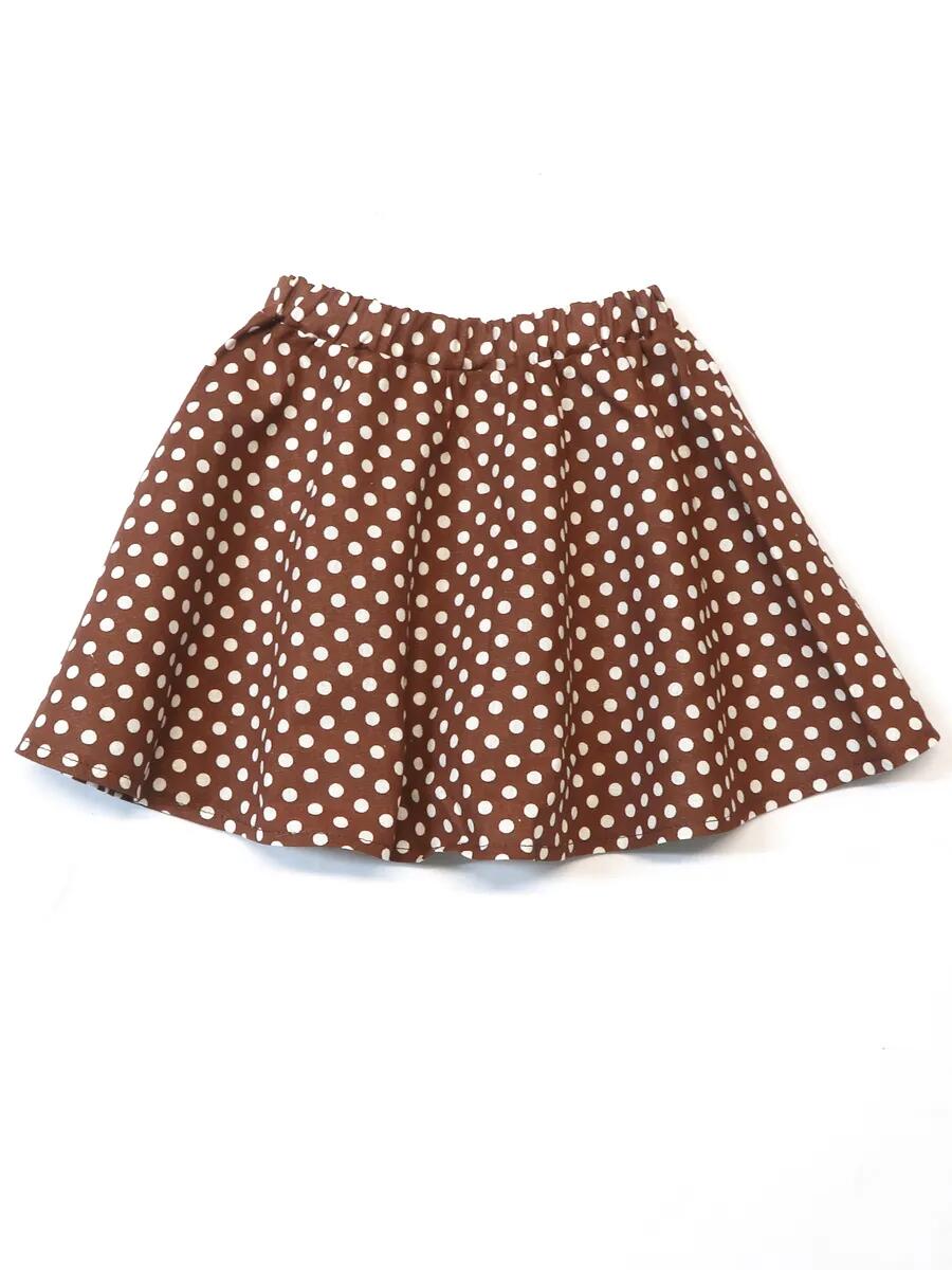 Юбка Рекантино 396-04 Коричневый - фото 4