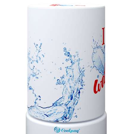 Чехол на бутыль 19л Coolpaq I Love Water