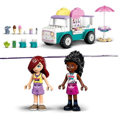 Конструктор LEGO Friends Грузовик с мороженым блочный