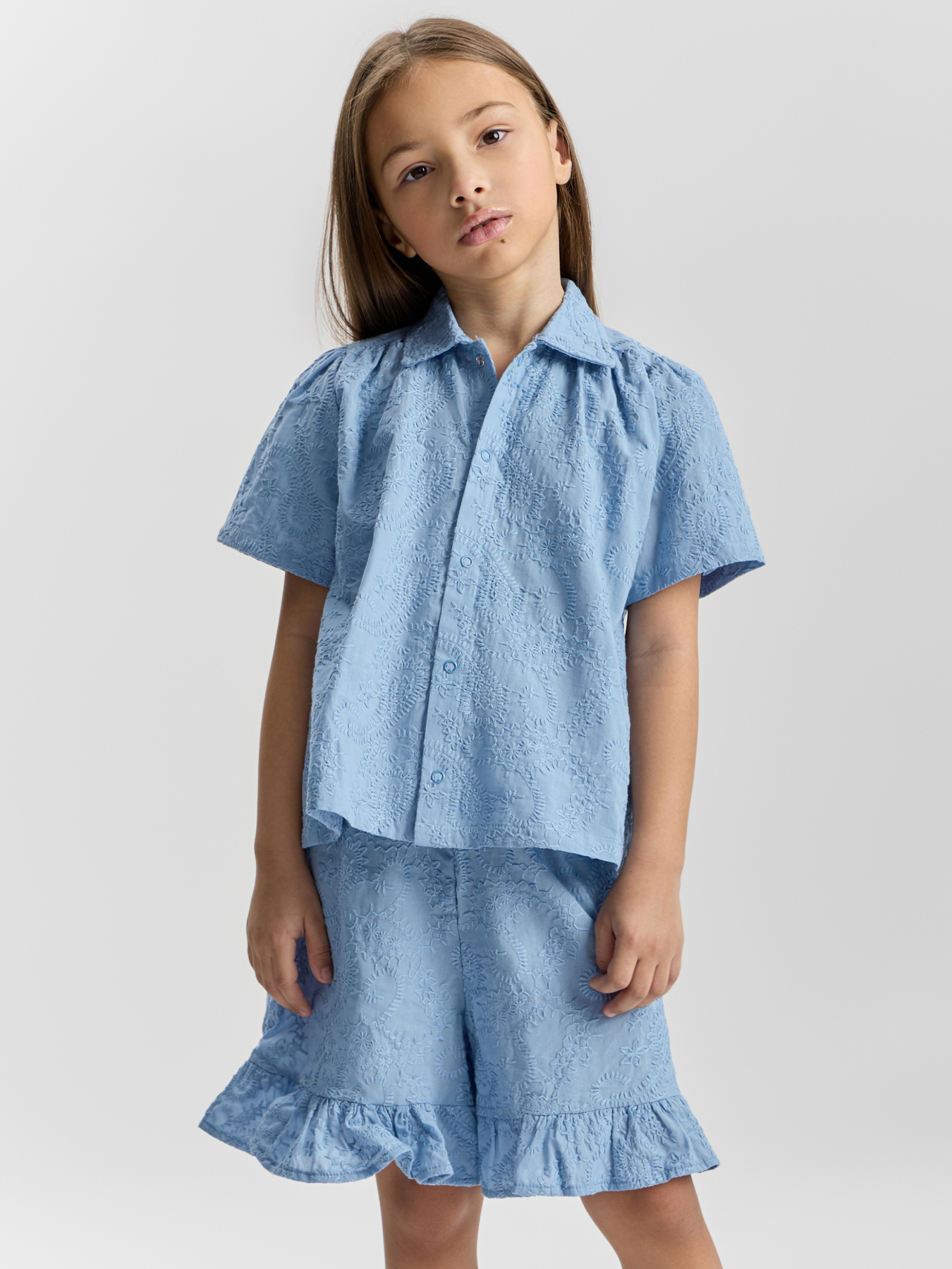 Рубашка и шорты Happy Baby 88265-1_blue - фото 1