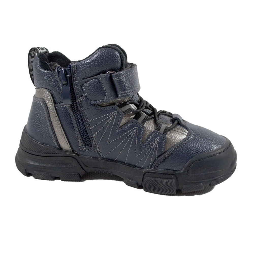 Ботинки Europen F-11521-SV EUROPEN Ботинки детские, т.синий - фото 2