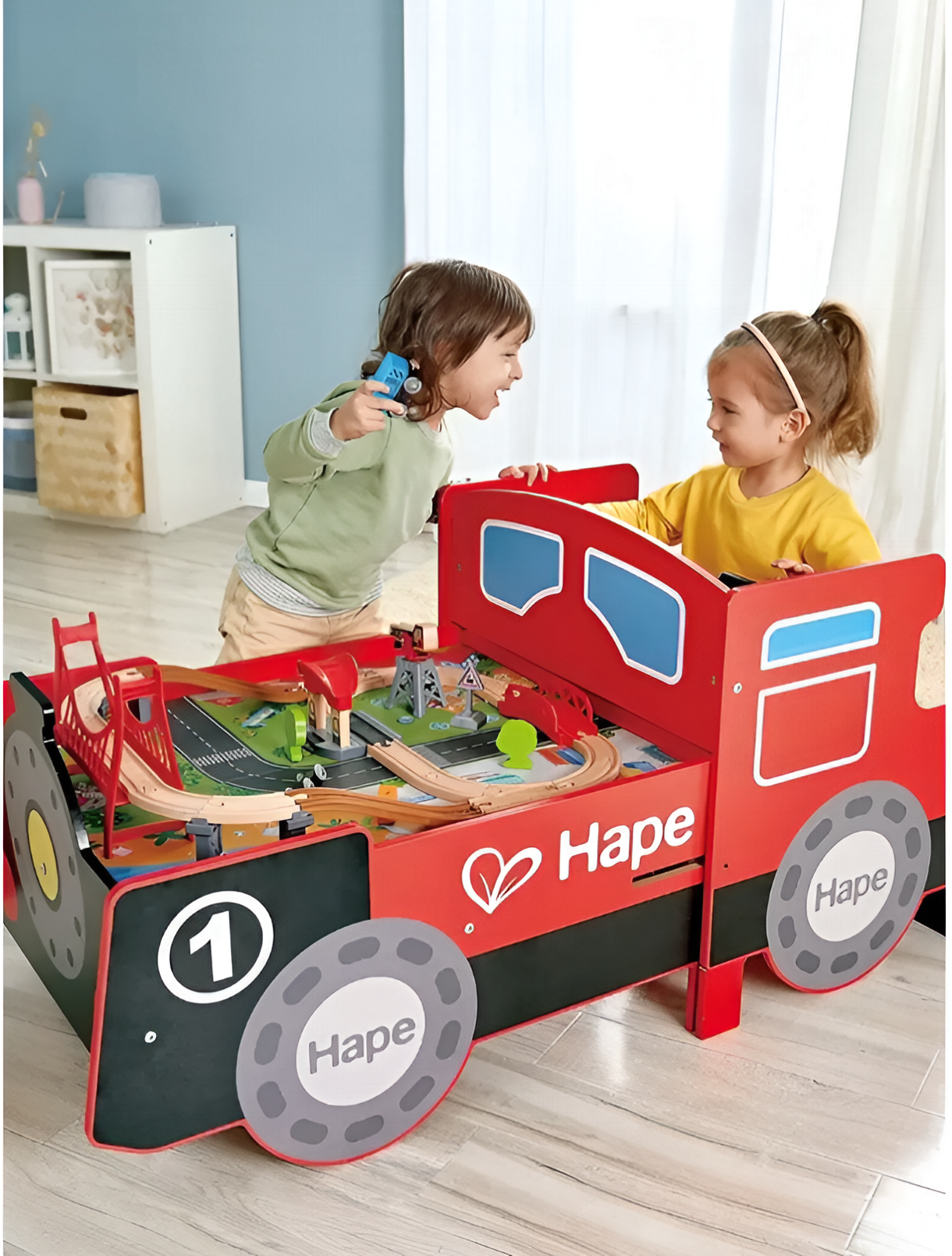 Набор железнодорожный Hape E3769_HP - фото 1