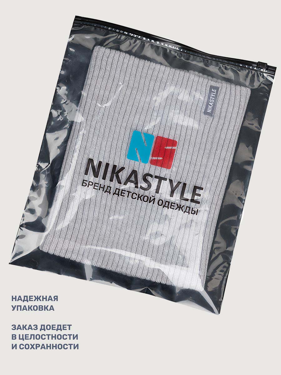 Снуд NIKASTYLE 17з15625 джинсовый - фото 6