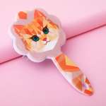 Расчёска для животных Пушистое счастье «Кошка»