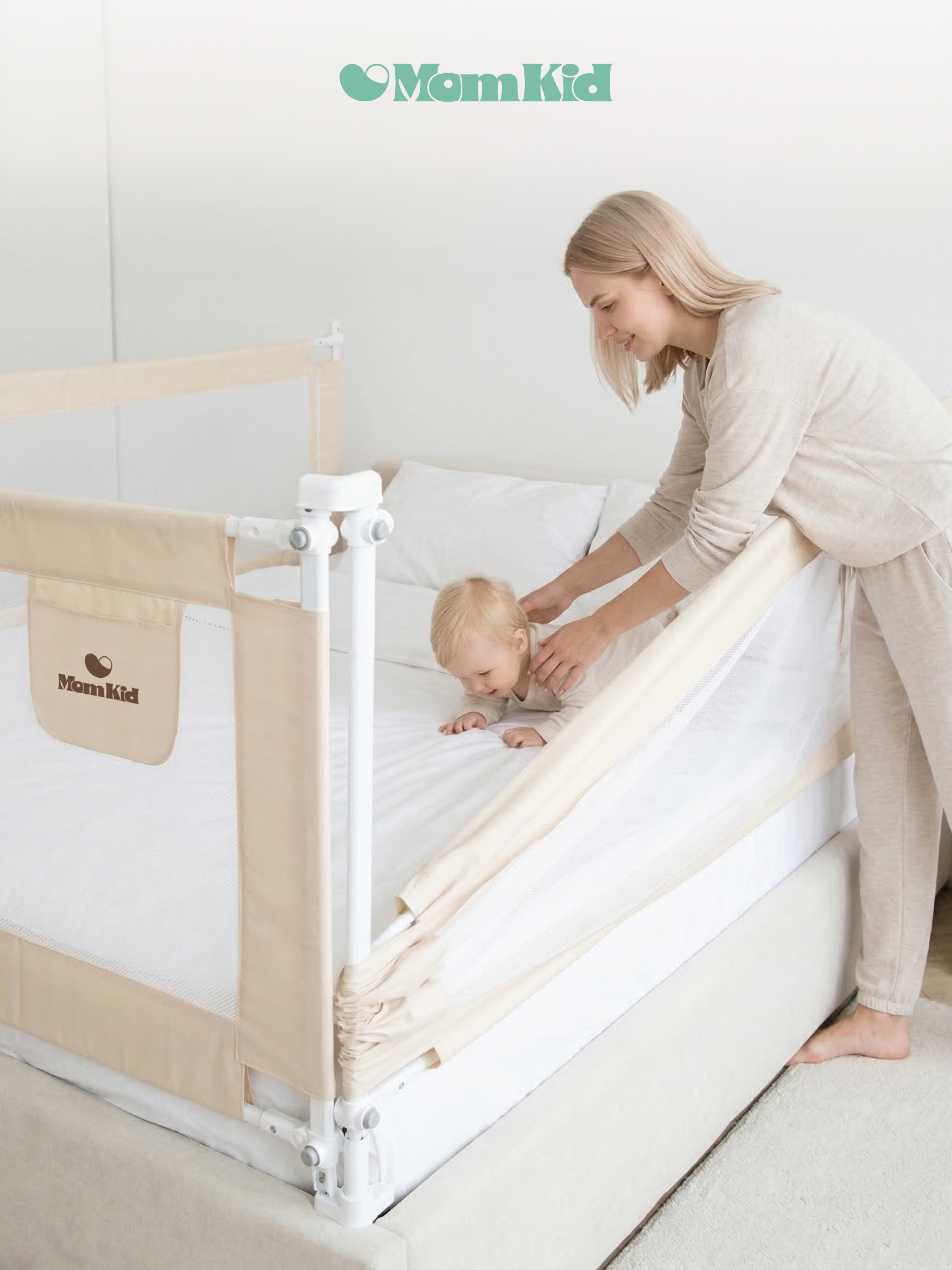 Барьер-ограничитель MomKid 140 см - фото 14