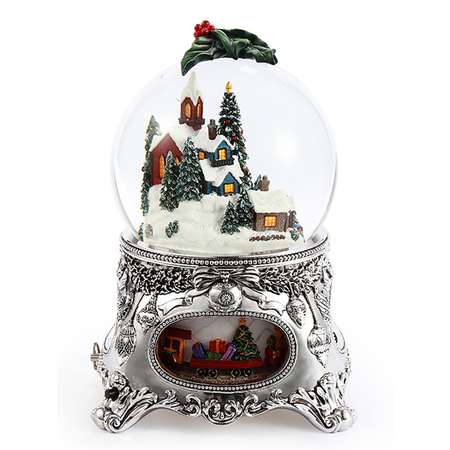 Стеклянный снежный шар Glassglobe Рождественская сказка