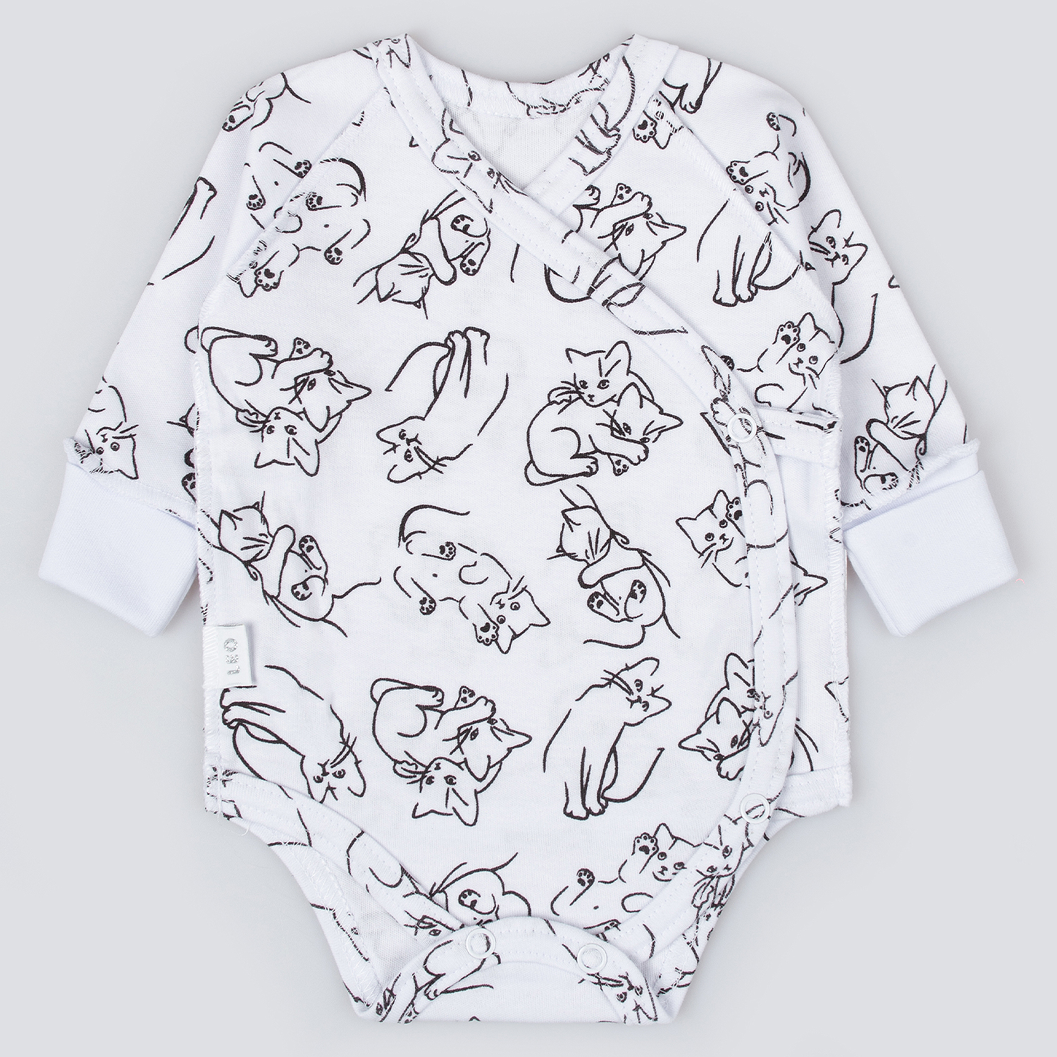 Боди 2 шт LEO 1001А-4_розовый+белый - фото 2