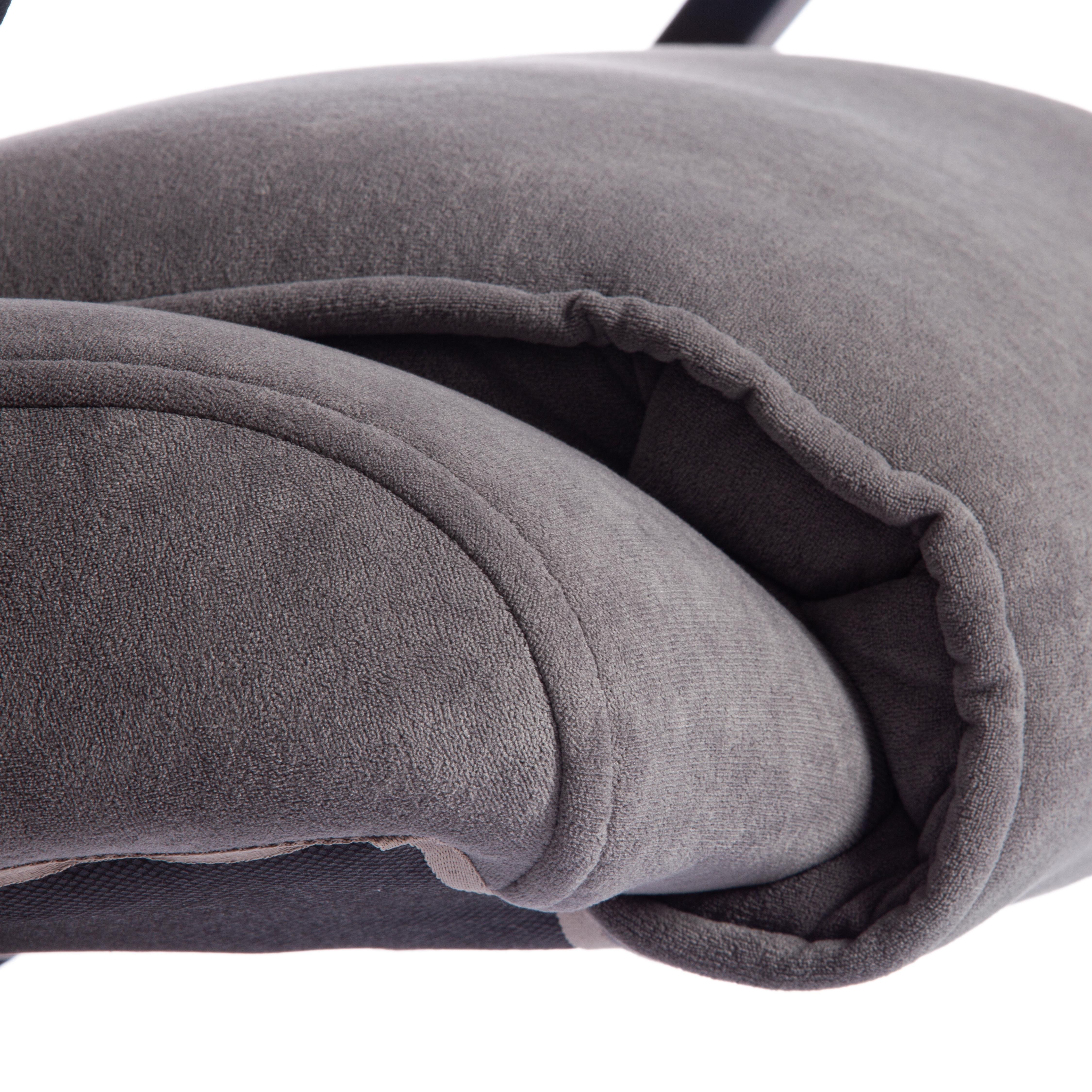 Компьютерное кресло TETCHAIR BERGAMO хром - фото 14