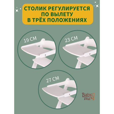 Стульчик для кормления Babystul трансформер