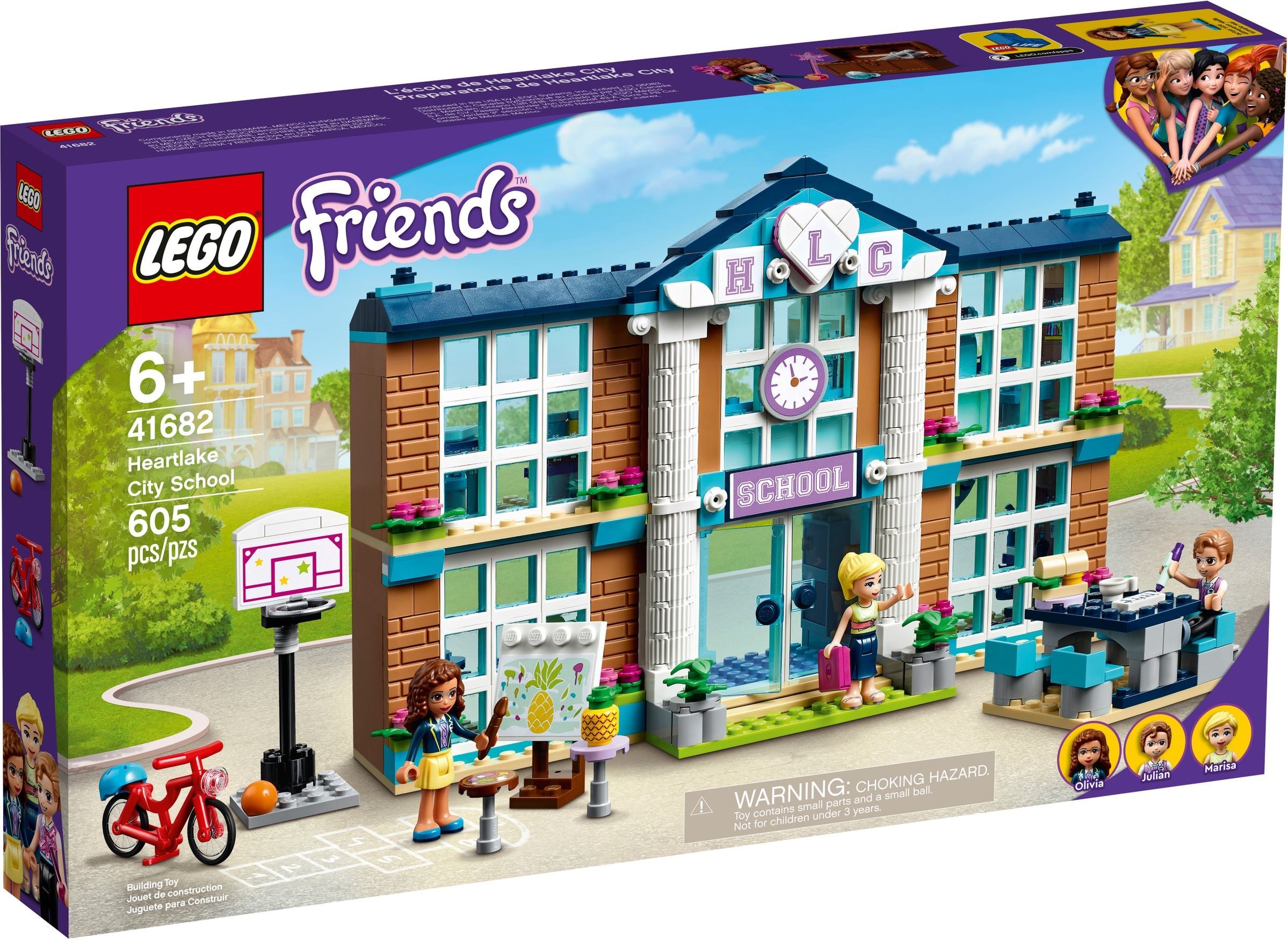 Конструктор LEGO Friends 41682 605 дет. - фото 1
