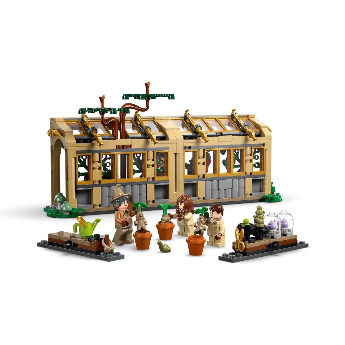 Конструктор LEGO Harry Potter Замок Хогвартс Урок гербологии 390 дет. - фото 4