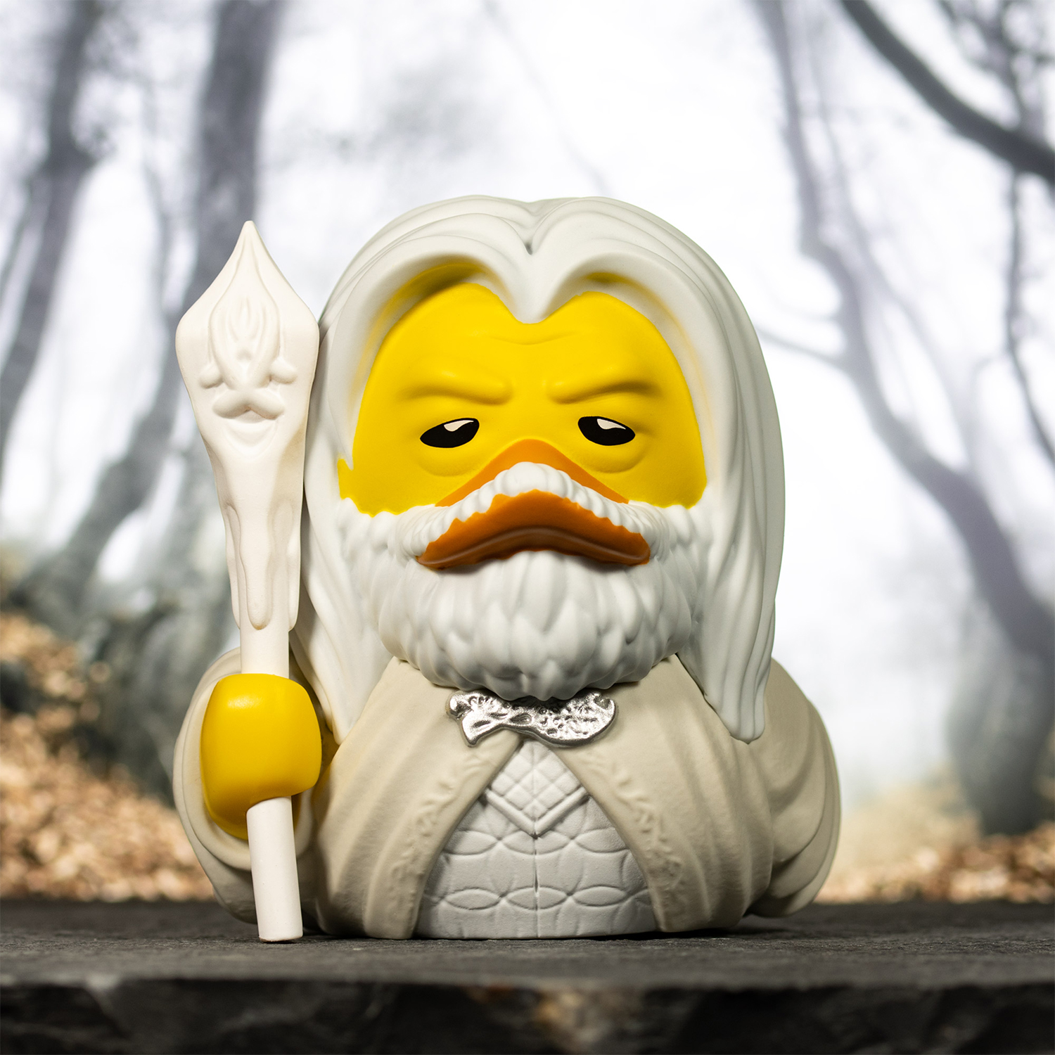 Фигурка The Lord of the Rings Утка Tubbz Гендальф Белый - фото 8