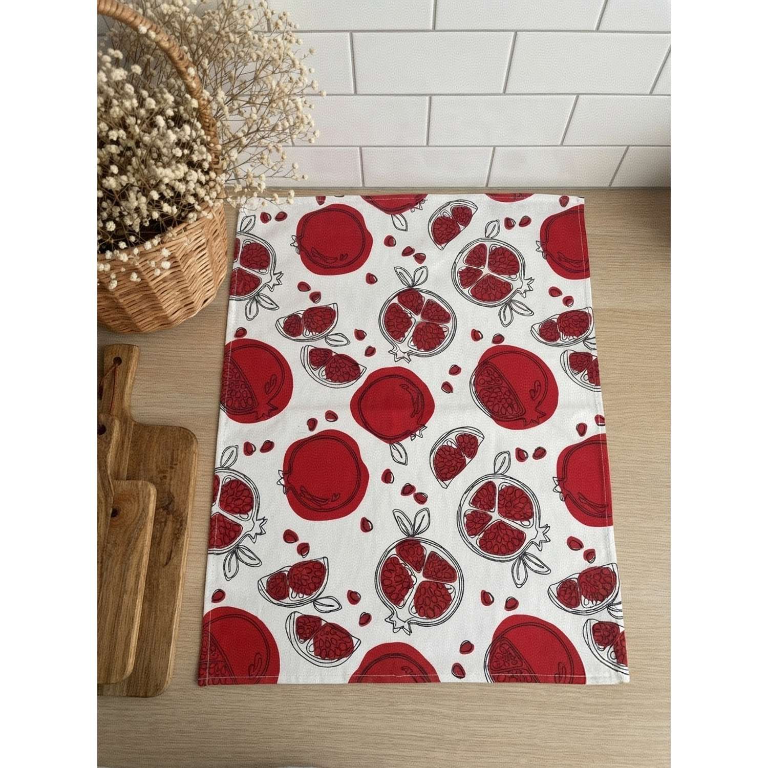 Полотенце MONRO Фрукты 42 x 60 см 2 шт. в ассортименте - фото 3