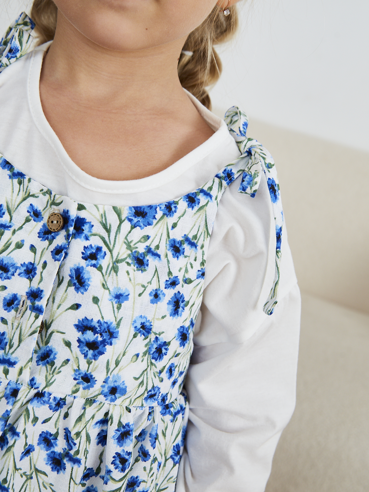 Сарафан MOUN сарафан_девочки_васильки - фото 7