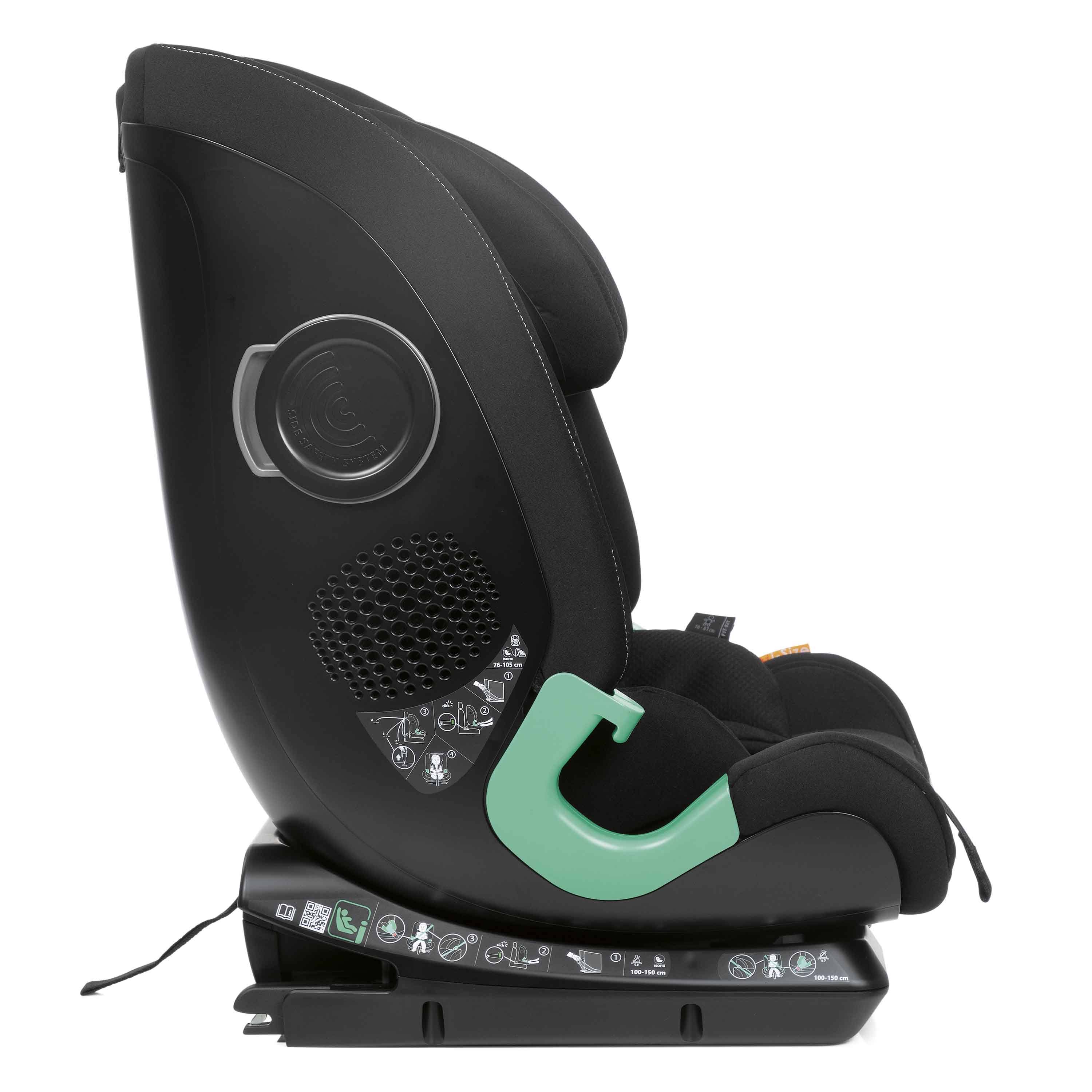 Автокресло Chicco My Seat Black Isofix 1/2/3 (9-36 кг) черный - фото 6
