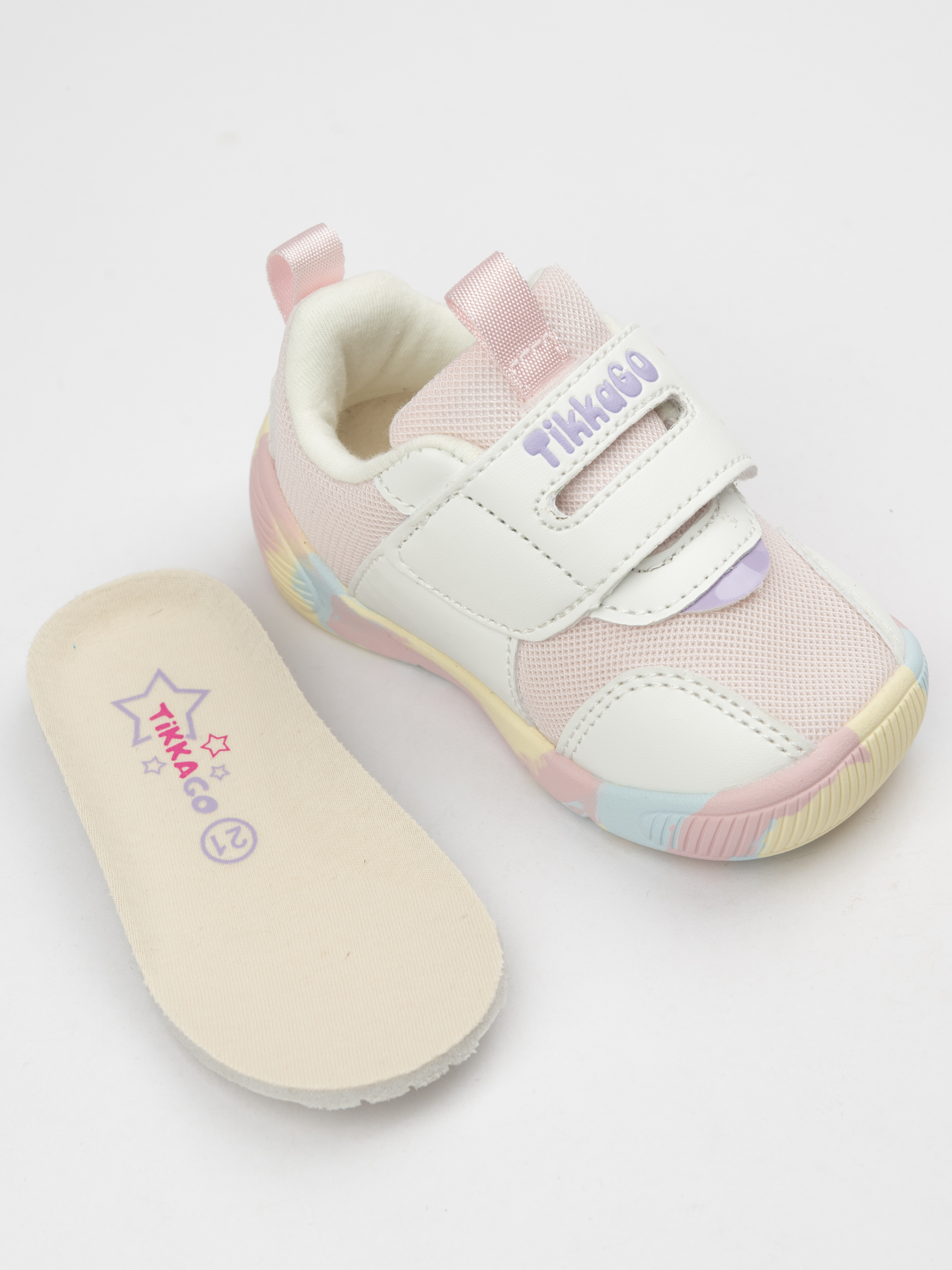 Кроссовки TikkaGo 2G11_21139_white-pink - фото 8