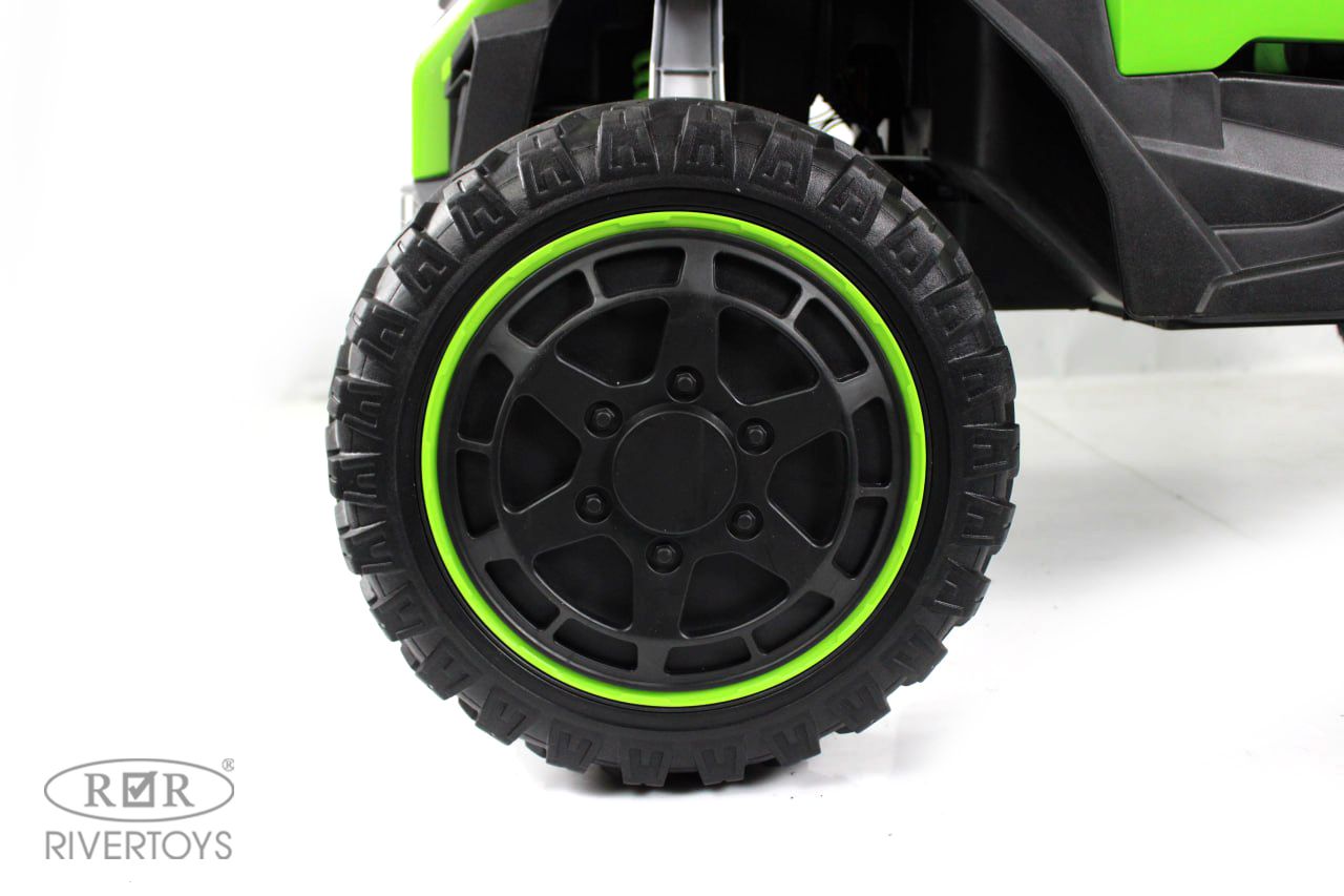 Электромобиль RIVERTOYS Z707ZZ-GREEN С пультом ДУ - фото 19