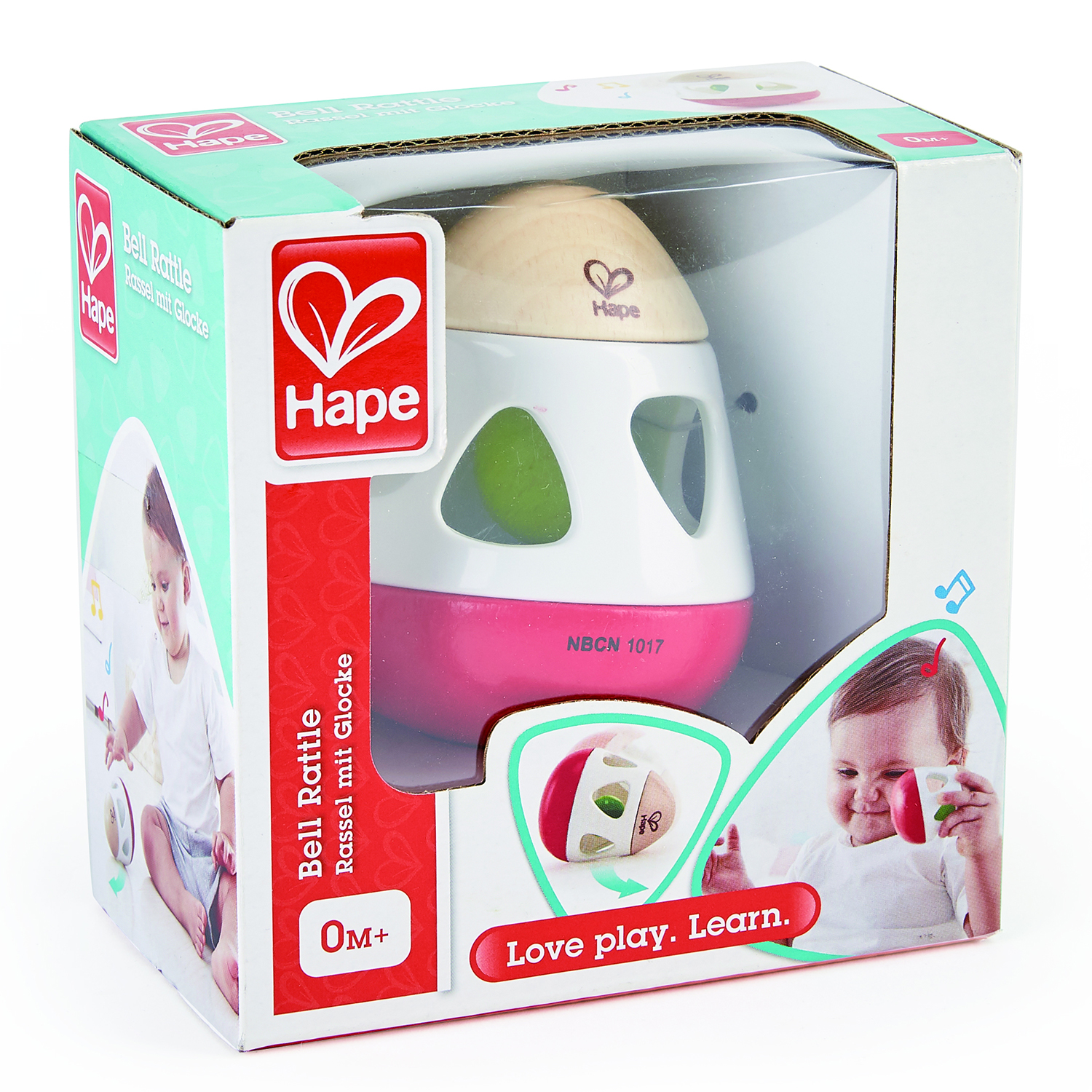 Игрушка Hape неваляшка Звон колокольчика - фото 5