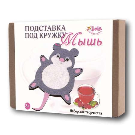 Набор для творчества Santa Lucia Мышка аппликация в ассортименте