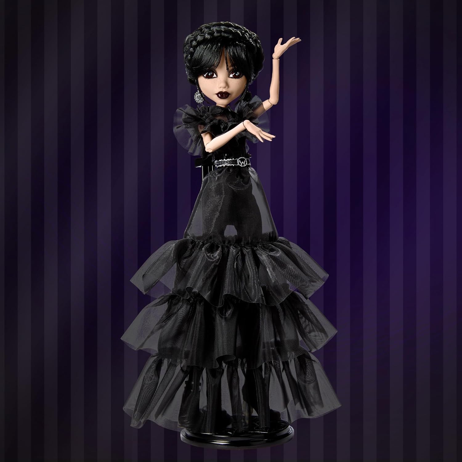 Кукла модельная Monster High Addams Raven HXJ03 - фото 4