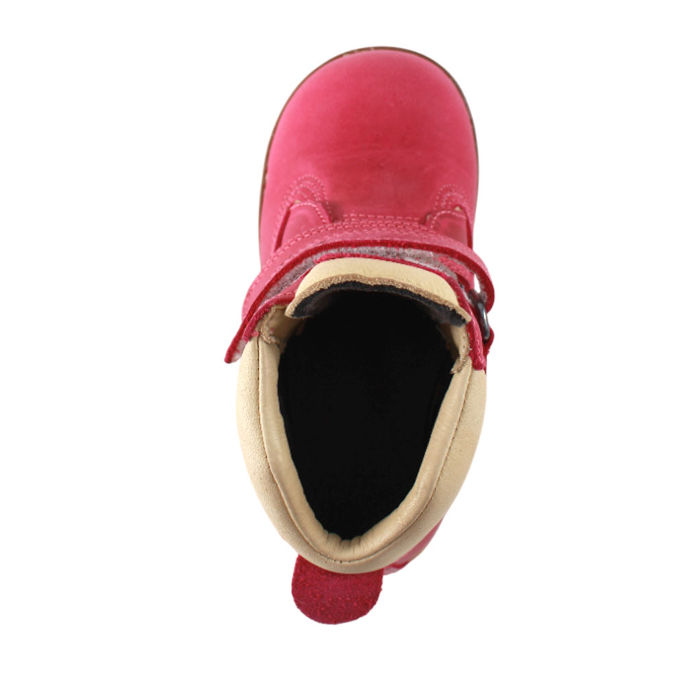 Ботинки Europen 214-89-SV EUROPEN Ботинки для девочки, фуксия кожа - фото 3