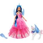 Кукла модельная Barbie с сапфировым единорогом