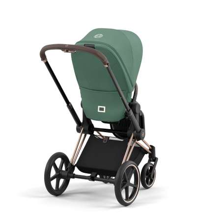 Коляска 2в1 Cybex Priam IV Rosegold зеленый