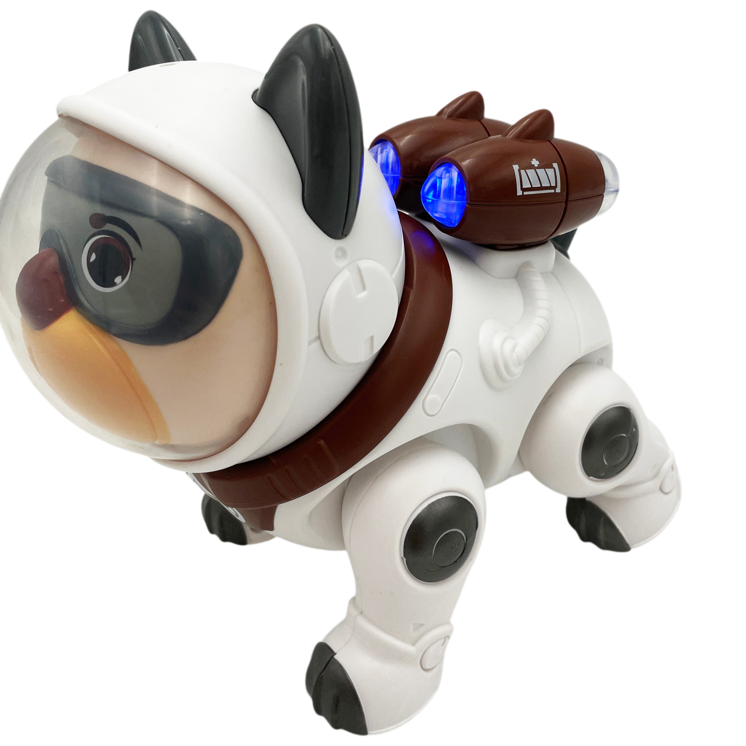 Собака РУ LANSI WORLD Космонавт интерактивная - фото 4