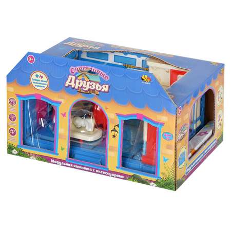 Домик для кукол Abtoys с мебелью