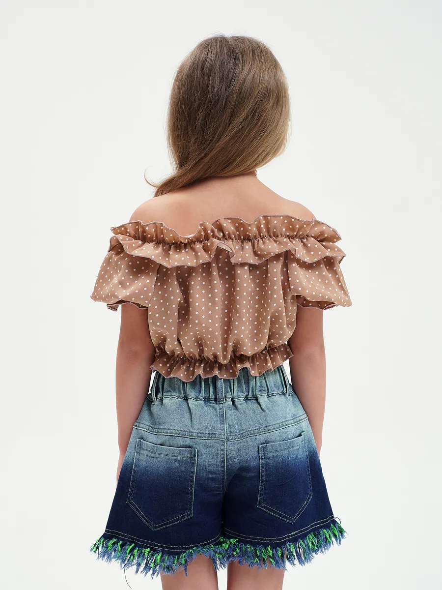Топ RuStyle Топ-рюшк-гор-беж - фото 7