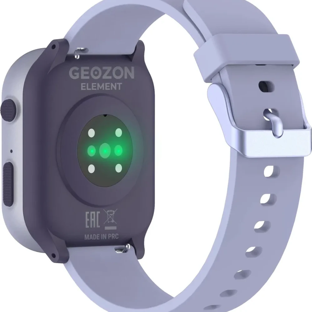 Детские умные часы GEOZON Element Silver - фото 7