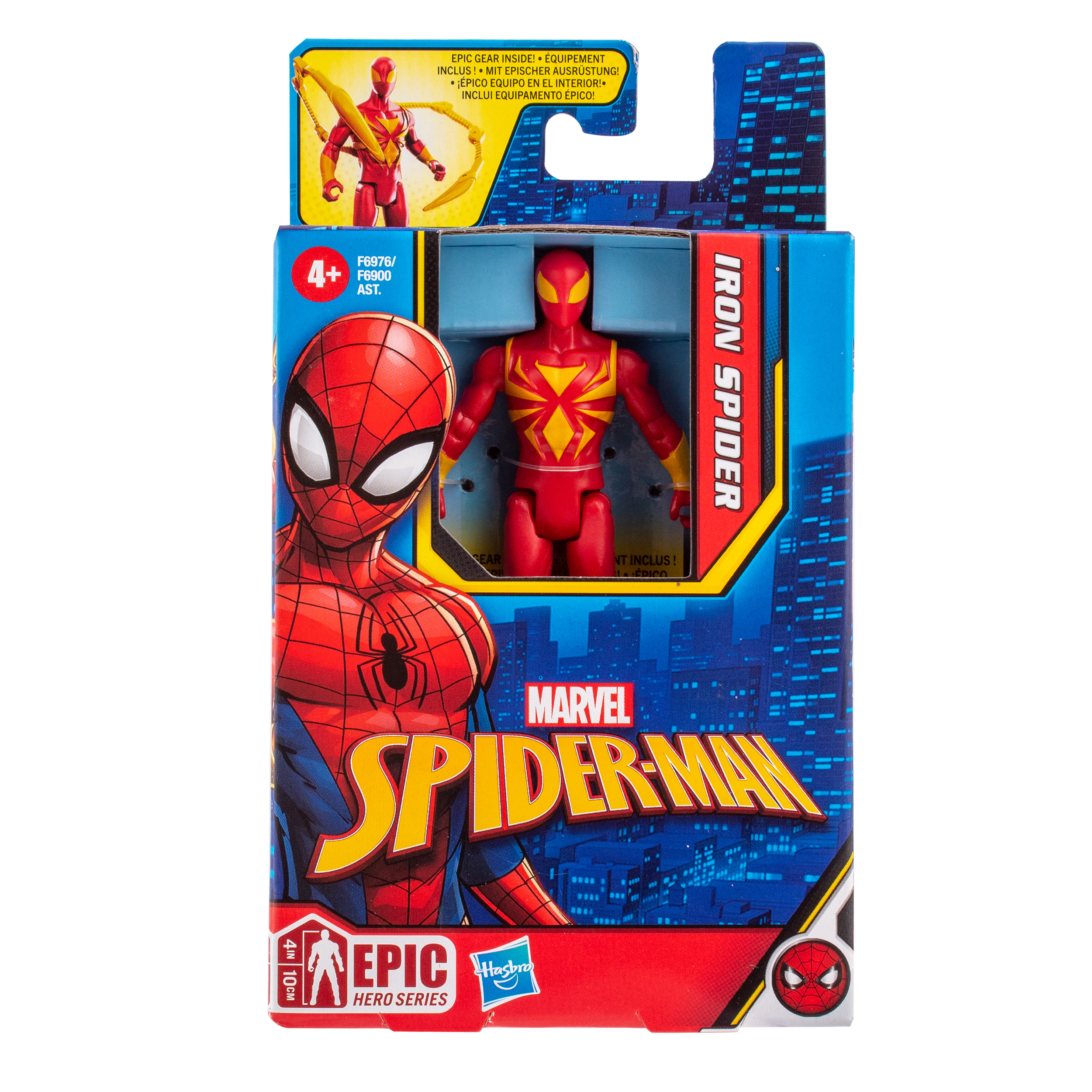 Фигурка Hasbro Marvel Железный Паук 10см - фото 3