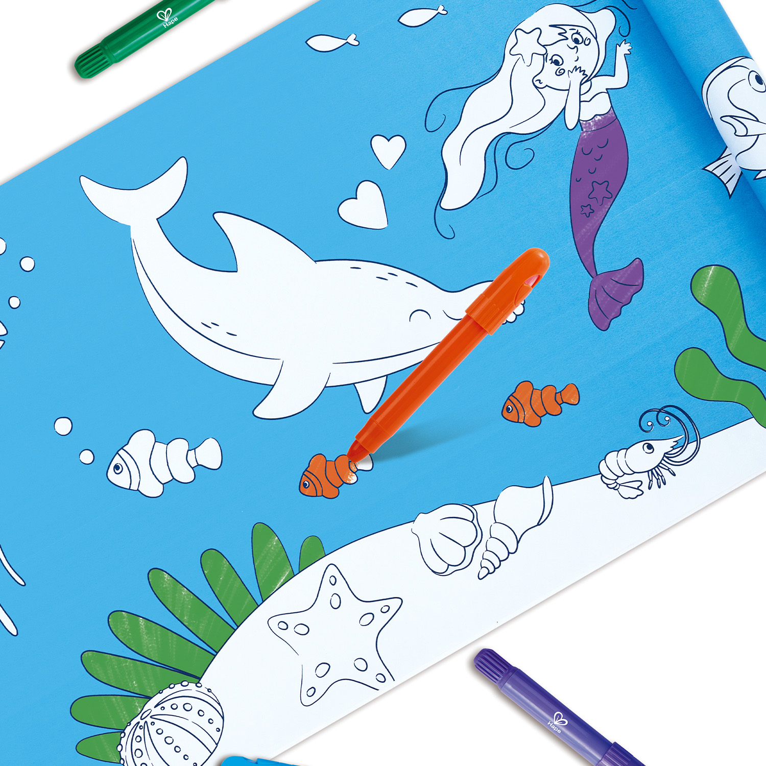 Набор для рисования Hape 5 шт. - фото 9