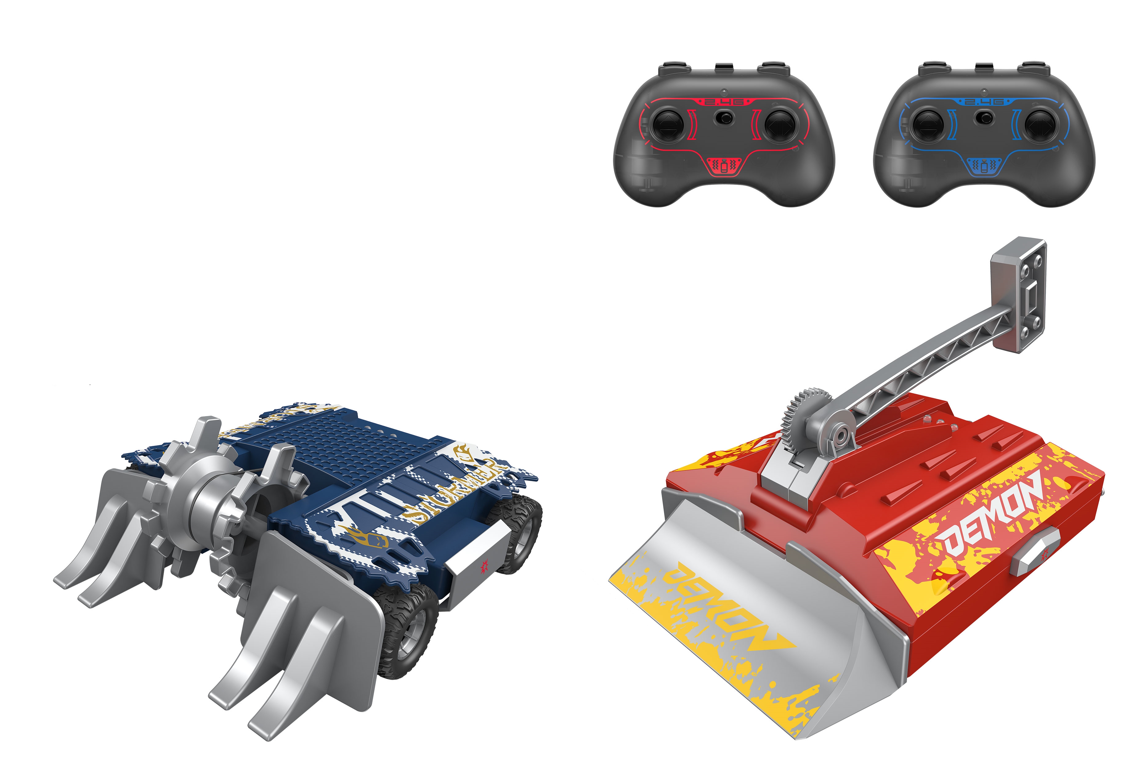 Робот РУ ULTRA BOTS набор из 2 штук с ареной - фото 4