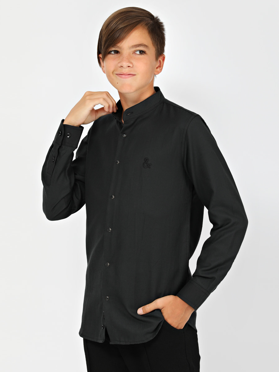 Рубашка Соль и Перец SP2451черн - фото 5