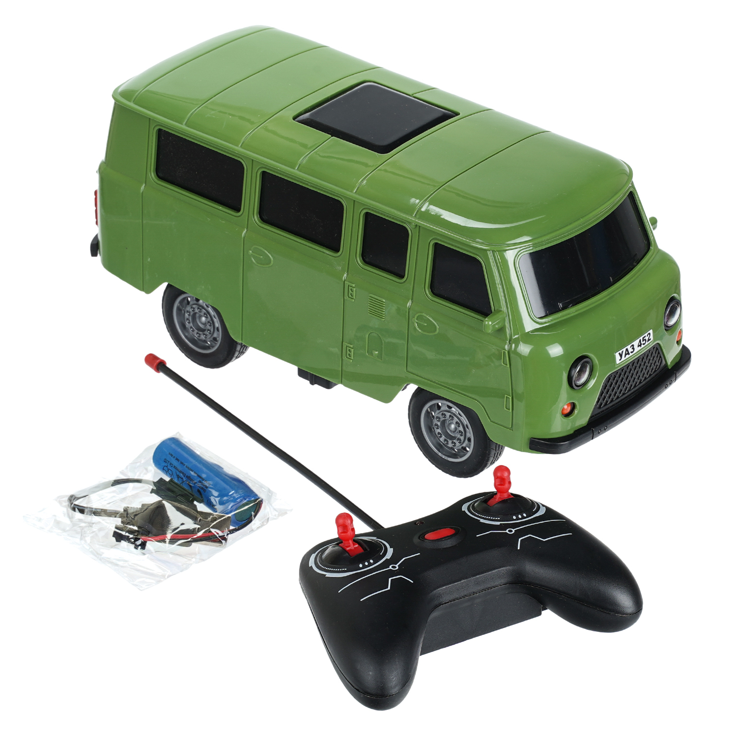 Автомобиль РУ Технопарк УАЗ Буханка Радиоуправляемая - фото 1